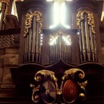 Varhany v chrámu sv. Gotharda ve Slaném