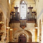 Varhany v kostele sv. Gotharda ve Slaném