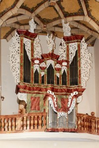 Varhany v kostele sv. Petra a Pavla v Mělníku